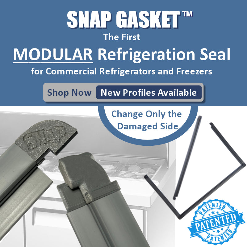 Mobile Link to Available Snap Gasket Modular Profiles for Refrigerators - Replace Only the Damaged Side