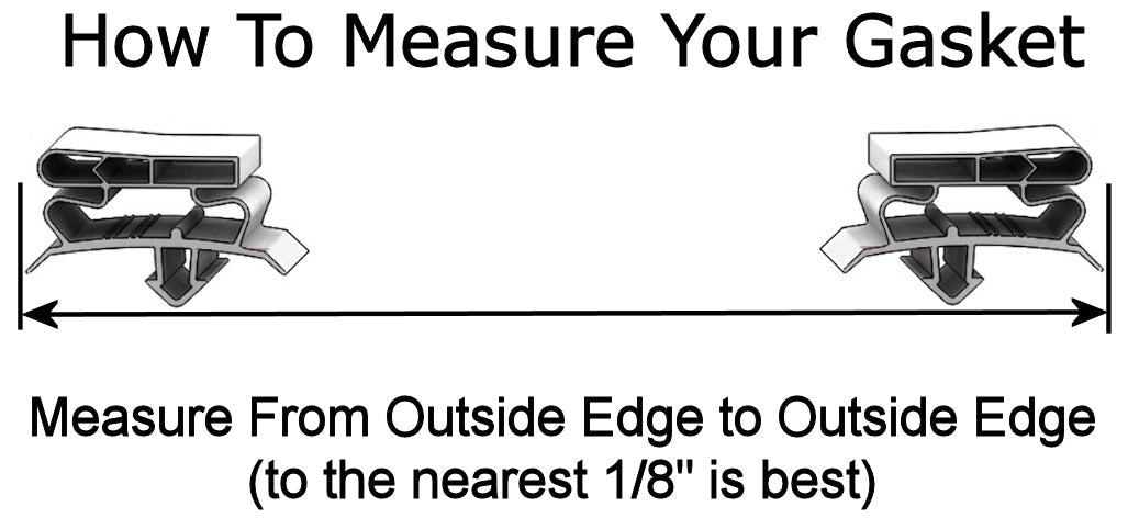 Supera Welded Refrigerator Gasket (26-1/4" x 27-1/4") - Profile 634