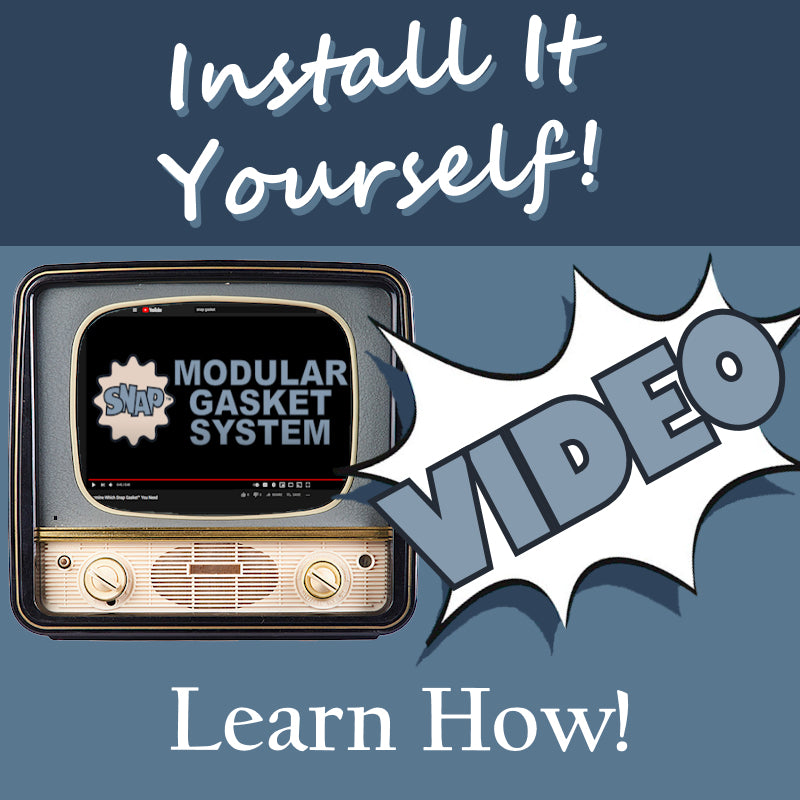 Mobile Link to Snap Gasket Videos - Learn How to Install