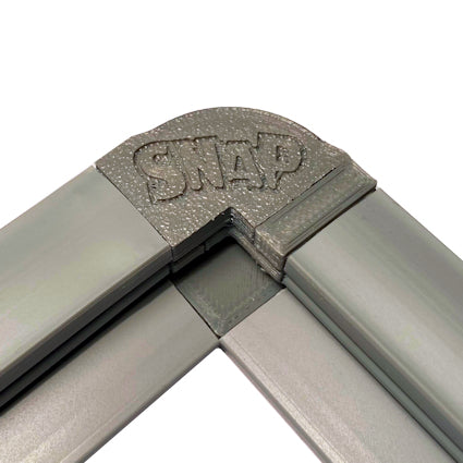 Picture of Gray Snap Gasket™ connected