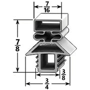 Picture of Traulsen Gasket Corner - Bottom View