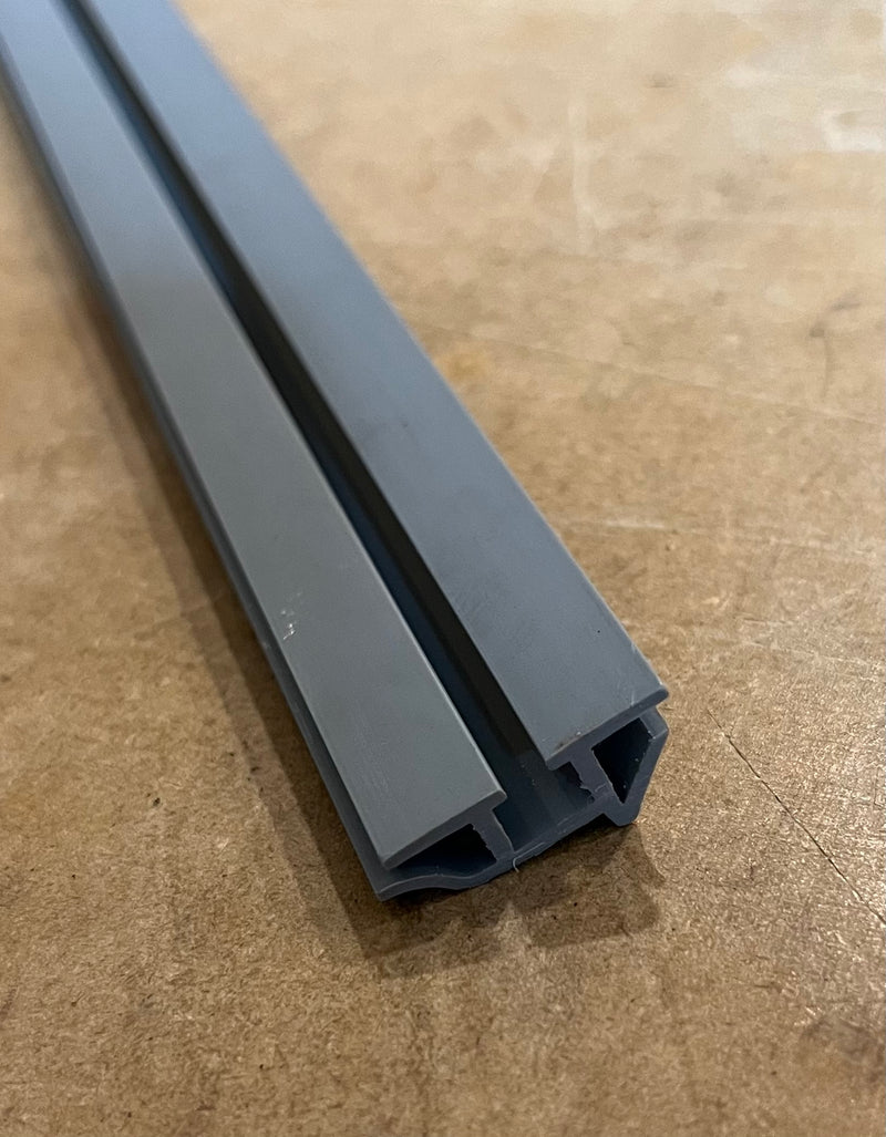 Plastic Gasket Track - Gray