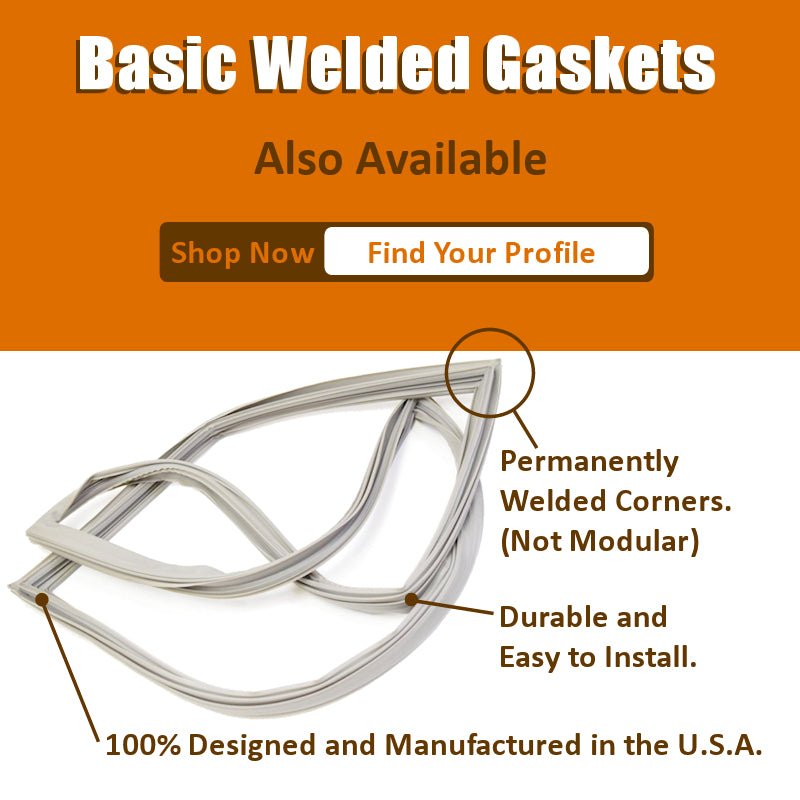 Mobile Link to Basic Welded Gasket Profiles with illustration to describe attributes