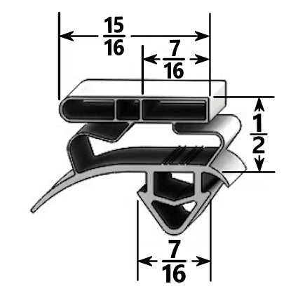 Profile picture for True 624 gasket