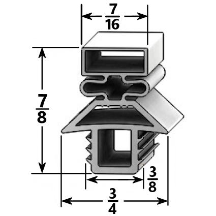 Profile picture for Traulsen 169 gasket