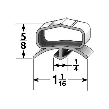 Profile picture for Beverage-Air 289 gasket