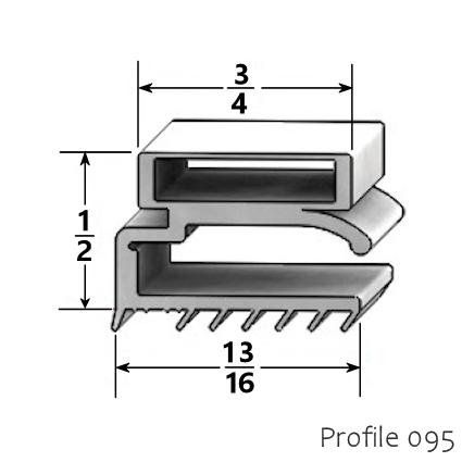 Profile picture for Carter-Hoffman 095 gasket