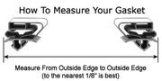 How to measure your Atosa 998 gasket correctly