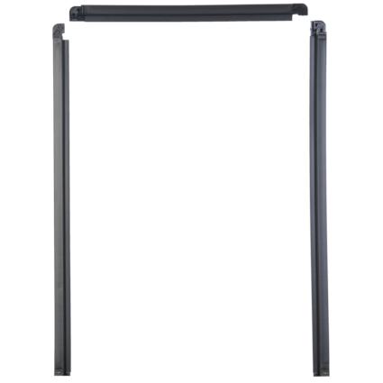 Modular Norlake Gasket (36" x 78") - Three-Sided - Profile 516 - Left Handed - LH (No Magnet in Left Vertical Piece)
